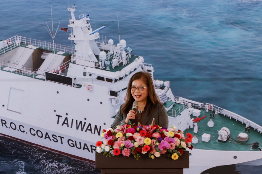 台海巡署最后一艘可携带导弹新型舰艇 东港舰下水应对大陆“灰色地带”威胁