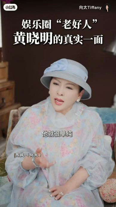 爆黄晓明曾当众下跪 向太心疼太善良易受骗