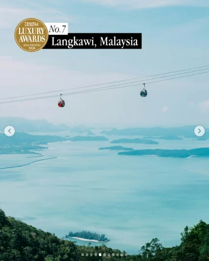 2026亚太奢华旅游最佳海岛! 大马2岛入榜