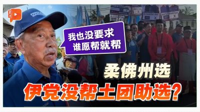 伊党没帮土团助选？慕尤丁：我没要求 谁愿帮就帮