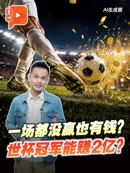 世杯100秒｜冠军赚2亿令吉！世界杯输了也有钱拿？
