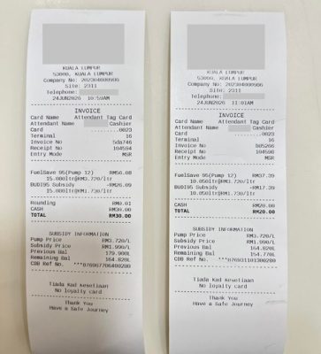 付RM50却只帮添RM30汽油? 女子揭发异常 员工急补差额