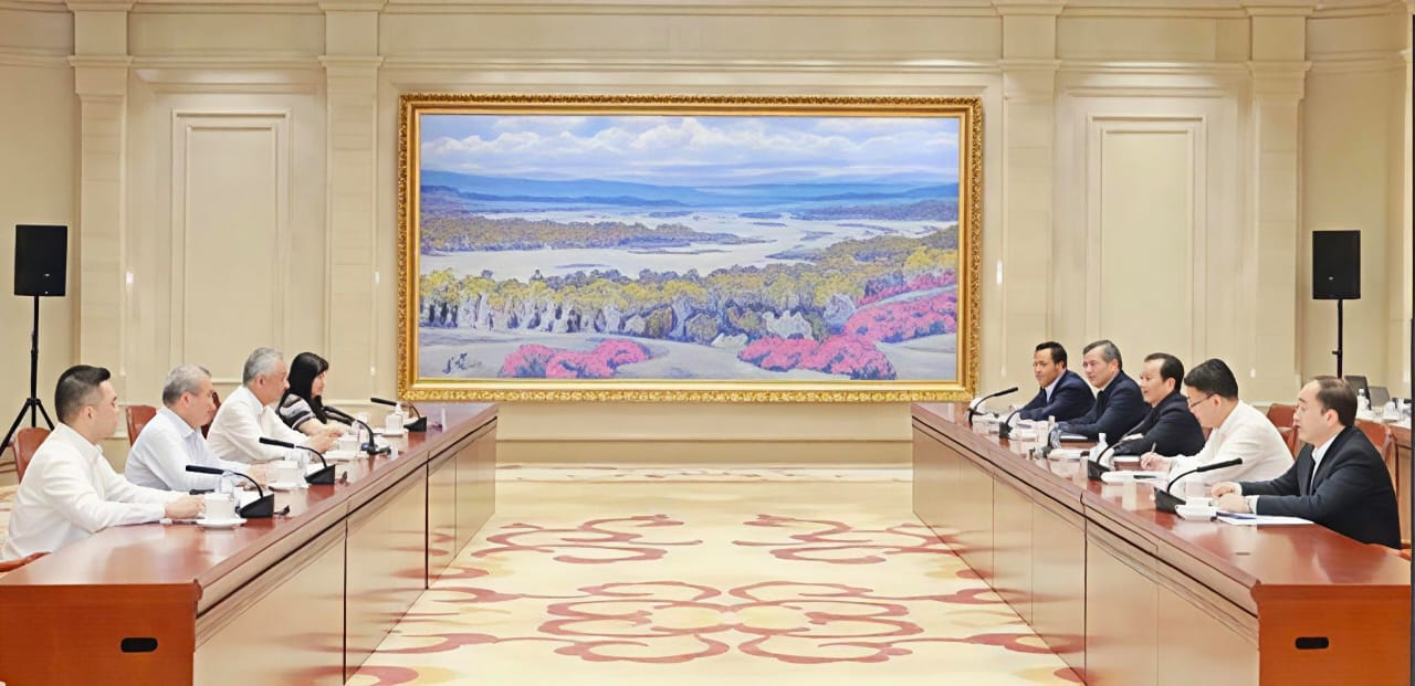 卢成全率马中商理会访新疆 晤党委书记促进双边经贸