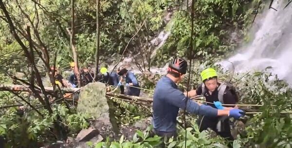 台中蝴蝶谷落石砸死4人 幸存团员:天气很好啊
