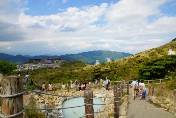 拼盘 日本旅游胜地箱根 计划征收住宿税