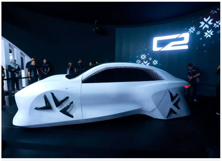 未上网/第二国产车发布C2概念车 作为未来电动车发展基础