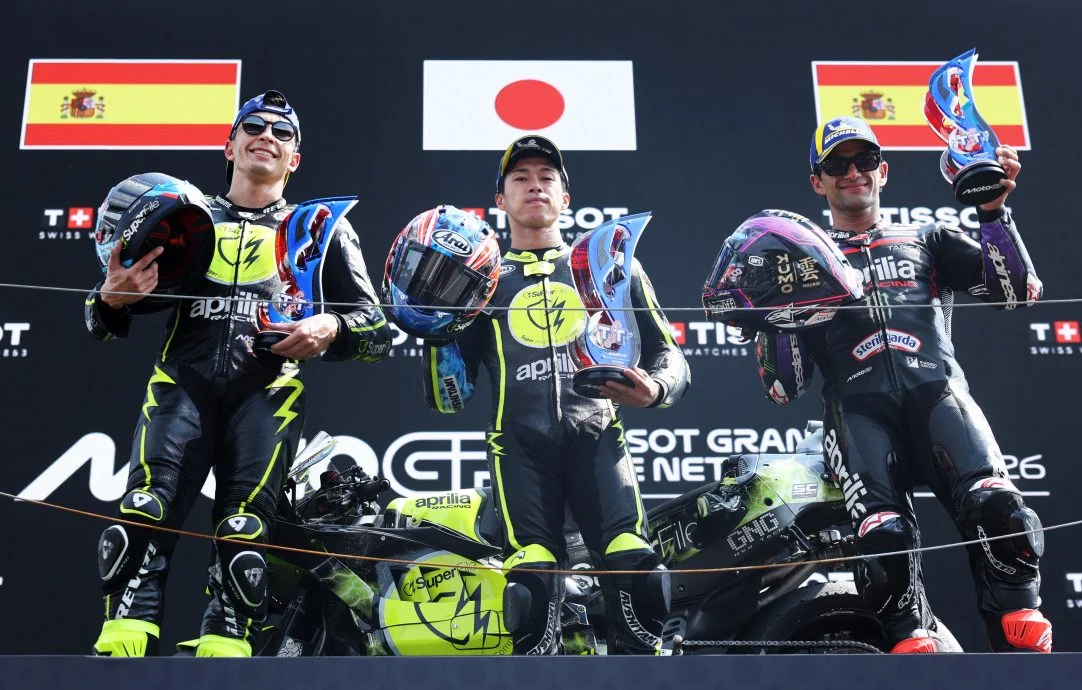 荷兰站世界摩托车大赛|终结日本车手22年冠军荒 小椋蓝勇夺MotoGP首冠