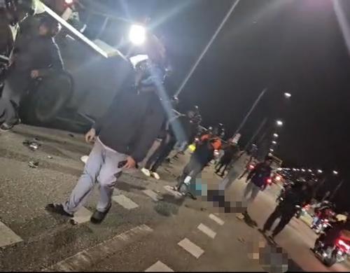 (已签发)全国:越堤夫妻共乘摩托车 返家途中遇祸双亡