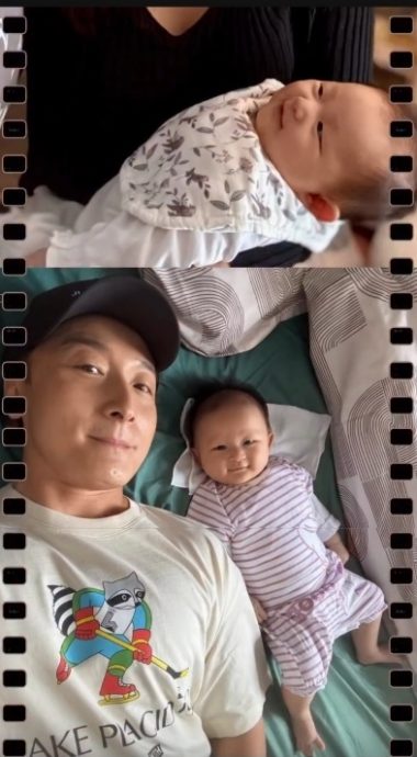 (明8am)父亲节丨罗子溢乐当子女船长 黄翠如晒老公黑图庆祝