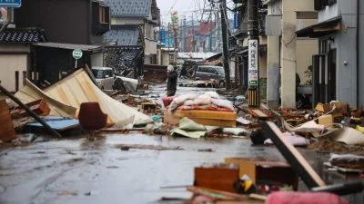 日本岩手县附近海域发生6.1级地震