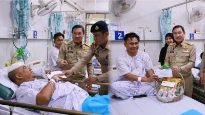 2马男陶公府遭炸伤 | 泰国政府协调护送 2伤者返马治疗