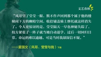夏国文/风哥、莹莹与我（下）