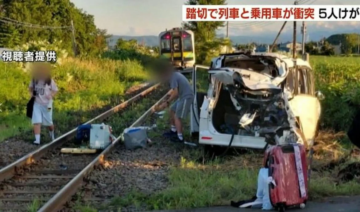 5人北海道自驾遭列车撞 一人疑为香港警员