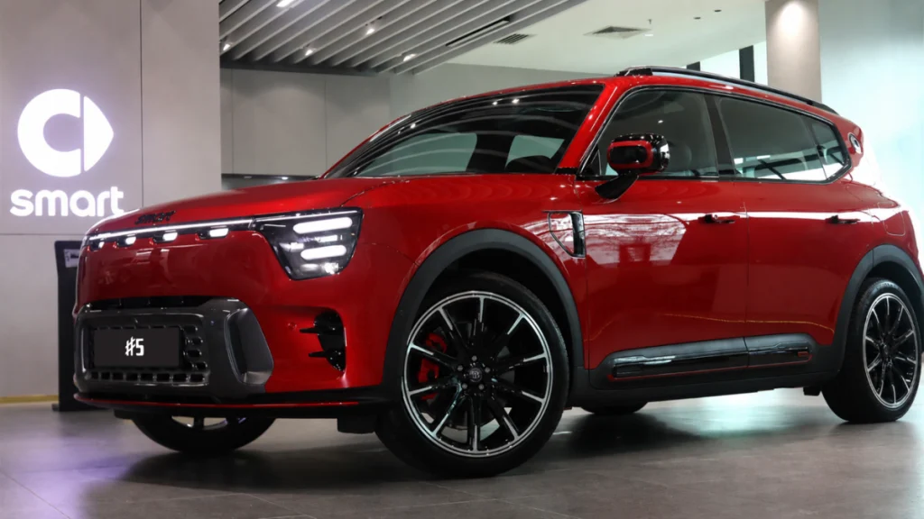 smart #5 BRABUS激光红限量版登场 646匹马力3.8秒破百