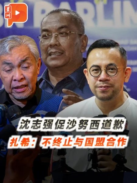 百格｜沈志强促沙努西道歉 扎希：不终止与国盟合作