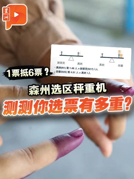 百格｜你选票够重吗？森州选区秤重机上线 一键测出选票权重