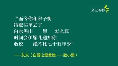 艾文/白得让黑羞愧 ——致小黑