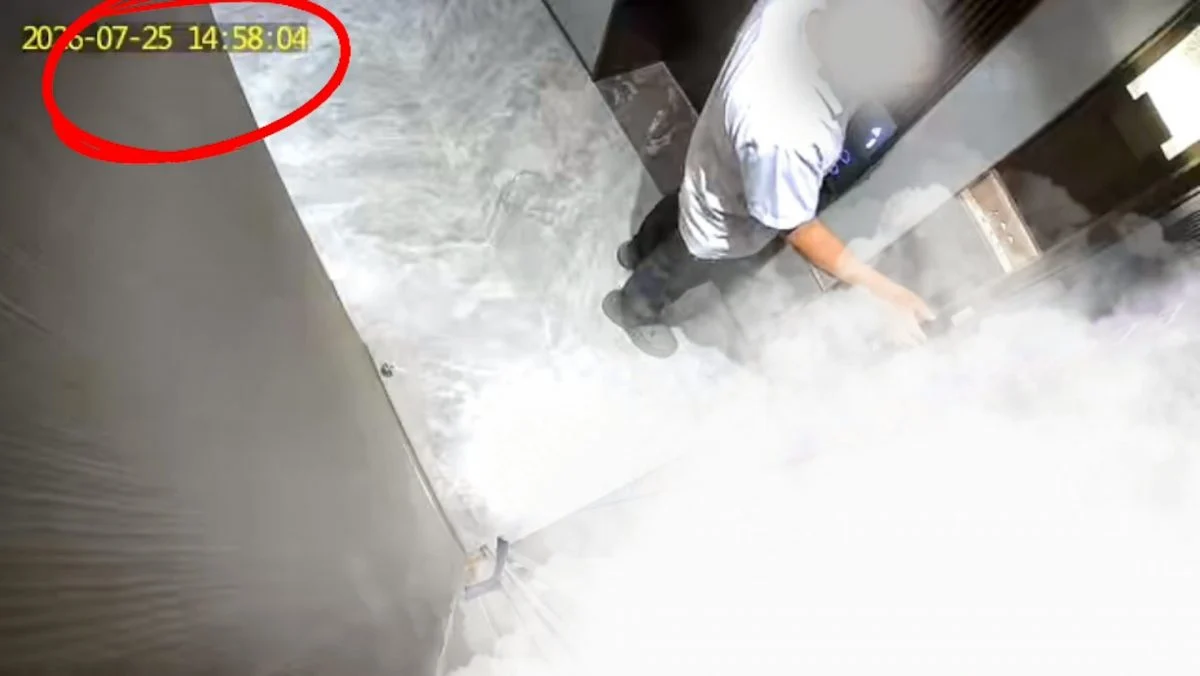 BY2住家疑遭盯上发文求助 陌生男连两天试开电子门锁