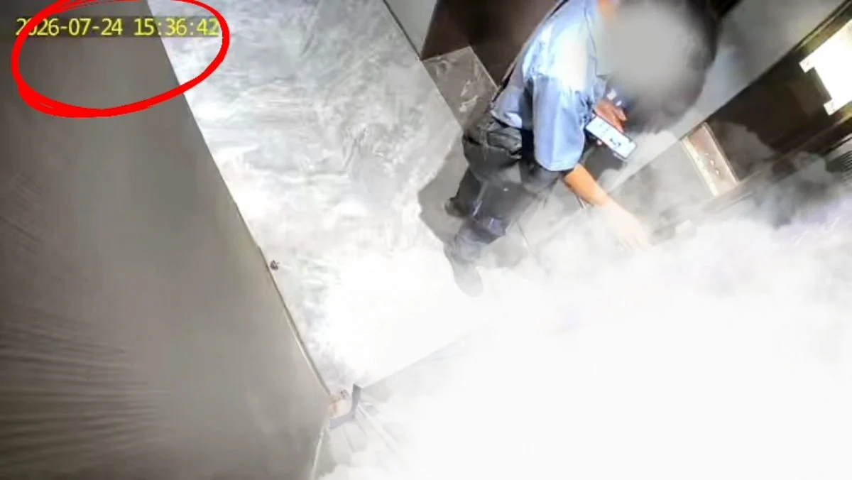 BY2住家疑遭盯上发文求助 陌生男连两天试开电子门锁