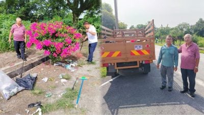 3义工年龄相加206岁 义务扫街25年不喊累
