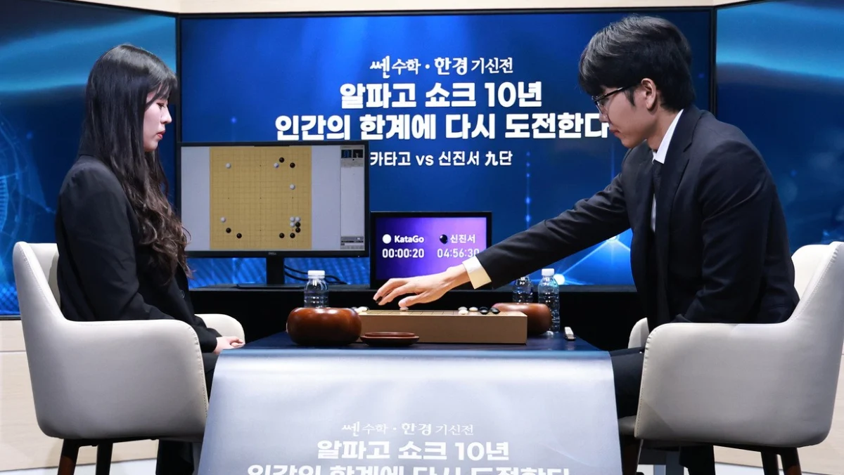 人类棋手二连胜!韩国申真谞赢第3局 逆转击败最强围棋AI