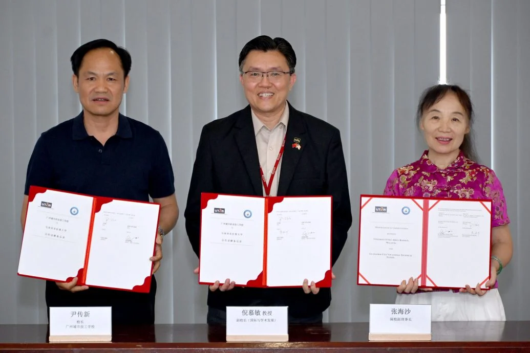 优大与两所广州职业院校签署合作备忘录 深化马中教育合作