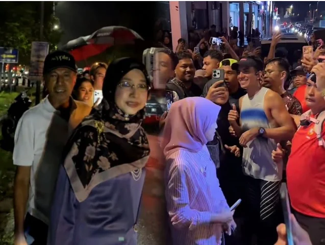 **全国综合(只供网)**赛沙迪义跑到马六甲 家人、未婚妻与民众热烈迎接