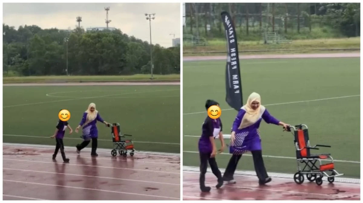 冒雨陪残障学生跑完全程 大爱老师暖心举动感动全网