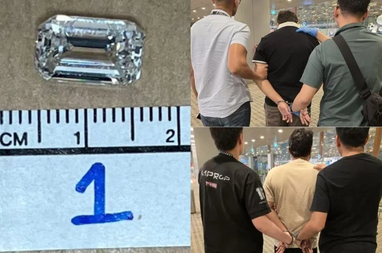 口含钻石掩人耳目 印度窃贼新加坡被判刑