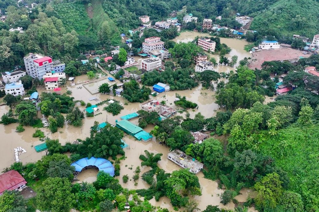 国际即时)孟加拉洪灾致44人死亡 逾百万人受灾