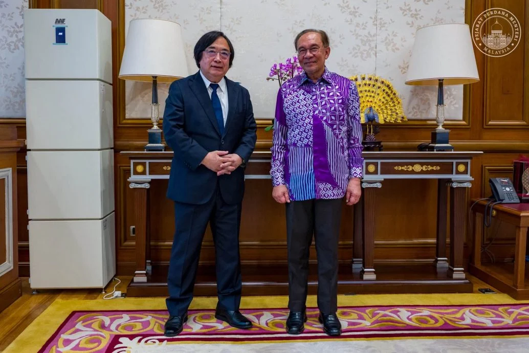 安华接见工藤泰志