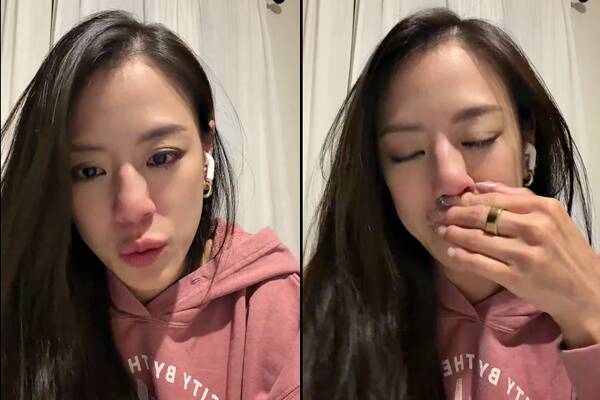 官司和前夫“没好事”拒聊 江语晨泪洒直播间