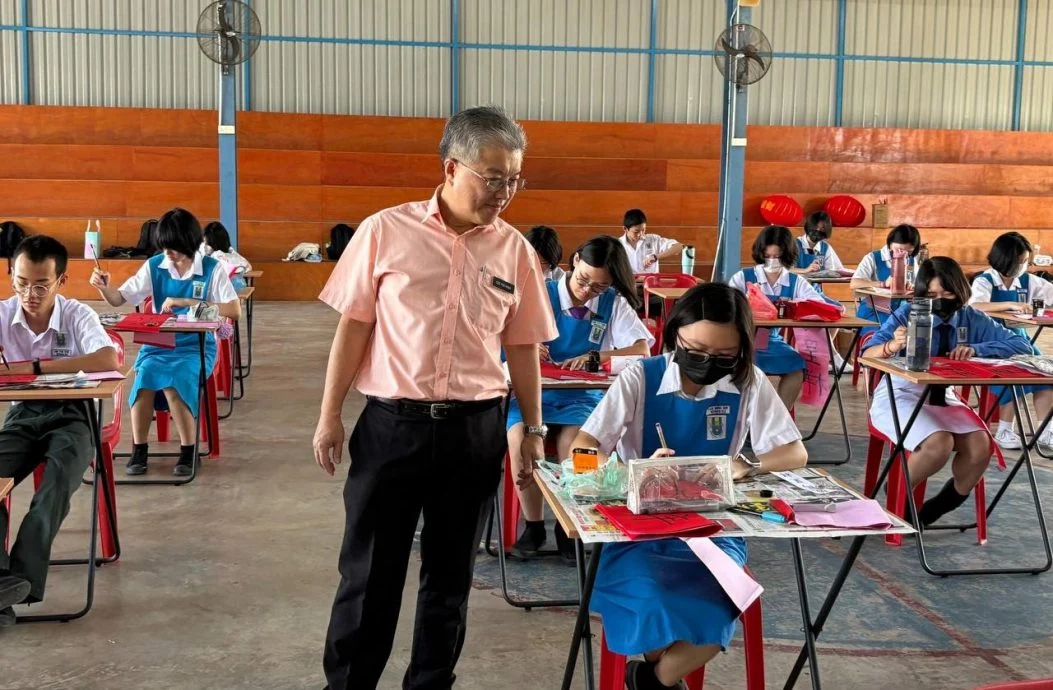 年轻人版主文(大北马)学海学记/峇眼再也国中(专访校长)
