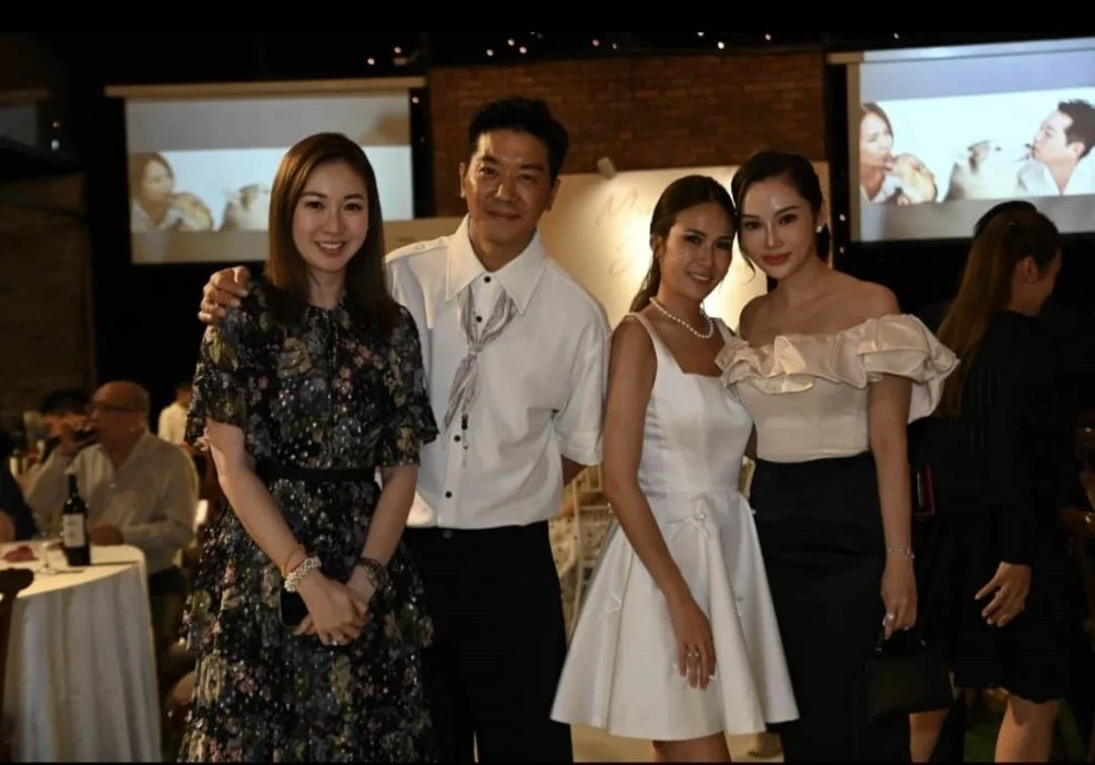 庄思华抢先庄思明办喜事 胡杏儿全家来马喝喜酒
