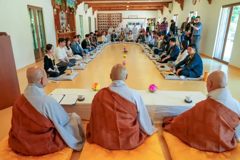 拚图)韩古刹办相亲营 僧侣变红娘抗低生育