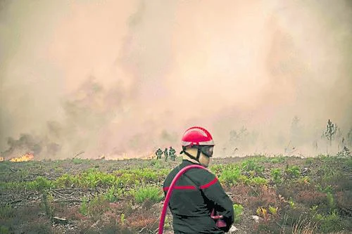 换图FRANCE-ENVIRONMENT-CLIMATE-WEATHER-WILDFIRE