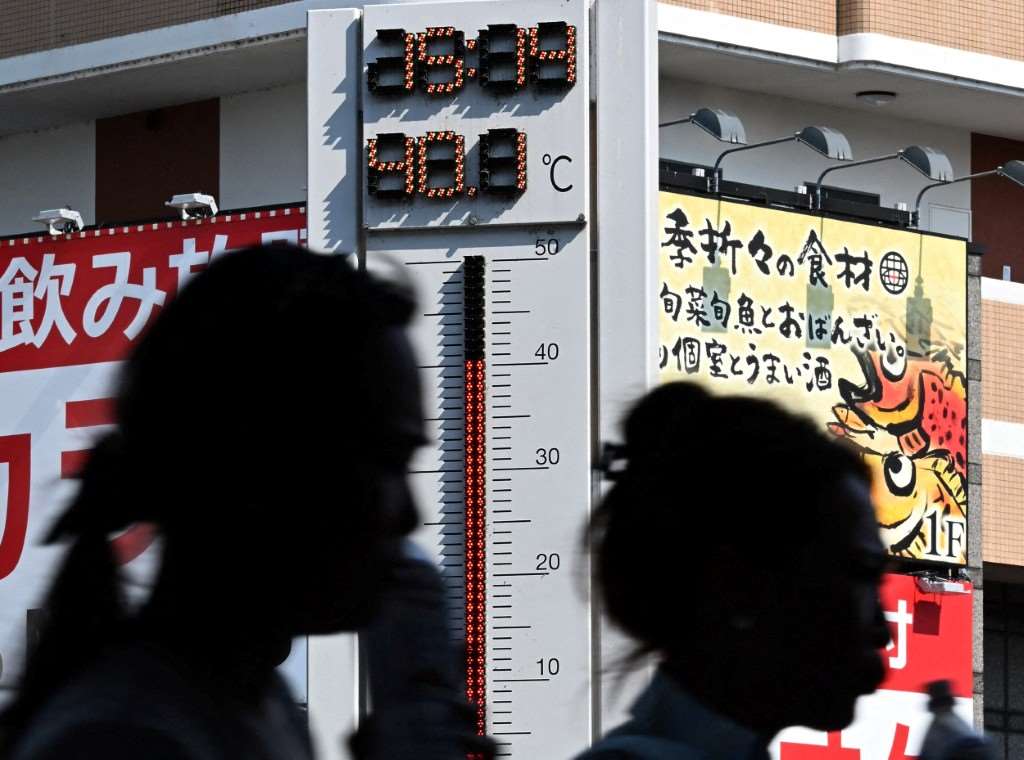 日本三地冲破40度高温 “酷暑日”东京128人送医、全国4死