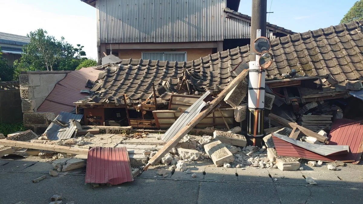 日本地震 配图