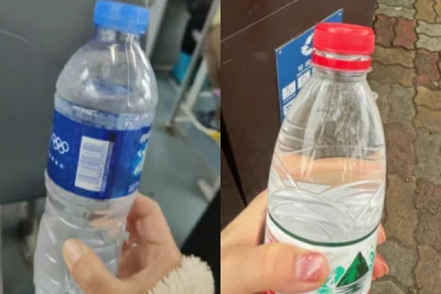 景区“恐怖假水”无法根除 老人长年“捡空瓶再装河水”售出