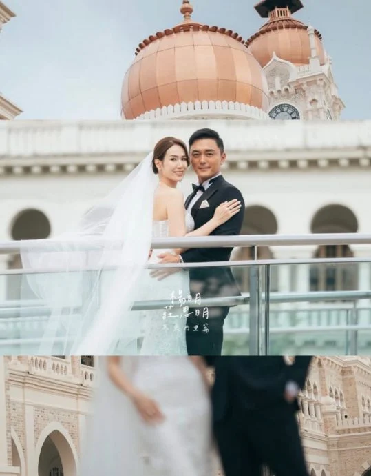 杨明庄思明吉隆坡结婚照曝光 大钟楼见证浪漫幸福时刻