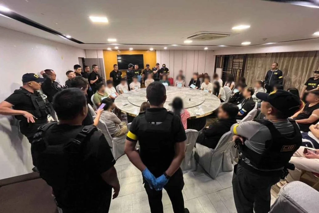 泰警突袭酒店破获中国灰色产业 涉赌博毒品性交易
