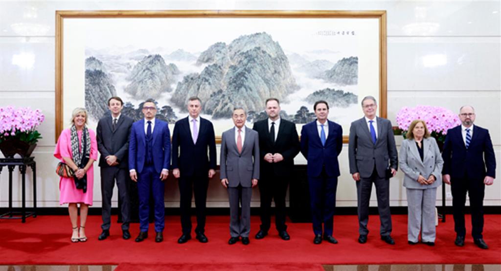 王毅会见欧洲议会外事委员会代表团 冀树立理性客观对华认知