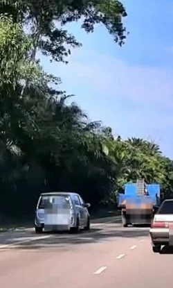视频|Alza危险驾驶还强行切线! 网民炸锅齐喊举报MyJPJ