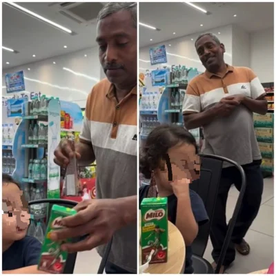 视频|印裔大叔等了5年终当爷爷! 请陌生小孩吃冰淇淋原因暖哭网民