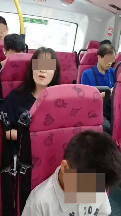 视频|巴士上放任儿子大声玩手机 女子挨骂反斥乘客:你吓到我儿子了!
