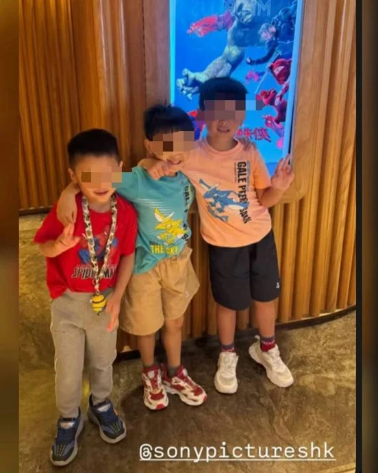 陈凯琳被公审纵容3子戏院喧闹 目击者爆儿遭淋奶油