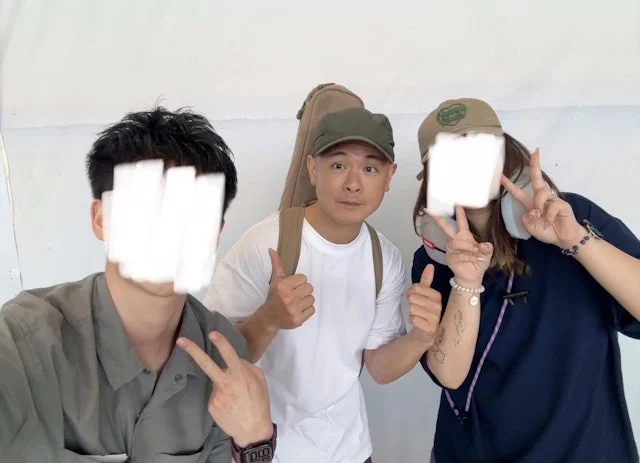 飞曼谷被偶遇合照 侧田自曝已婚