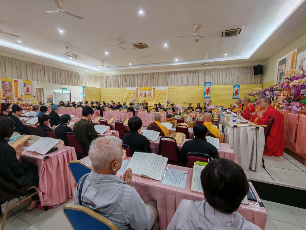 马佛基金会启建华严大法会一连21天盛大举行