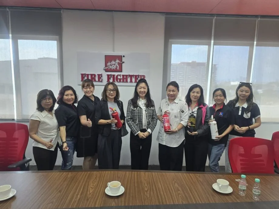 马来西亚-中国总商会女企业家委员会(MCCC - WEC)企业参访 携手消防行业领军企业,共建全民消防安全文化