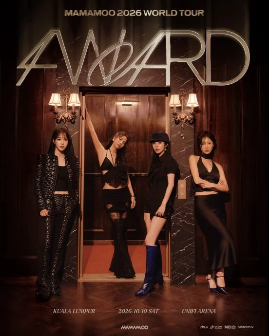 (明8am)时隔4年 MAMAMOO 10月10日来马开唱